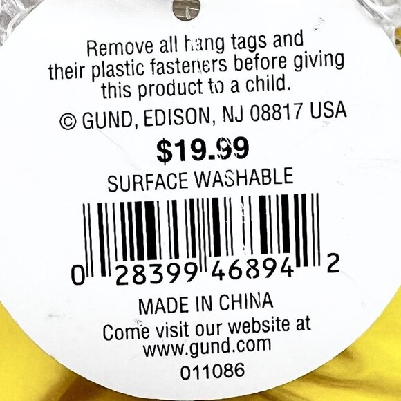 Teddy Bear  Gund - Macy's New York Bear Exclusive Christmas 2009  Believe 11" - Picture 13 of 13